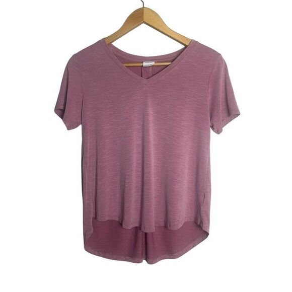 Mod Ref Mauve Hi Low V Neck Medium - Picture 1 of 5